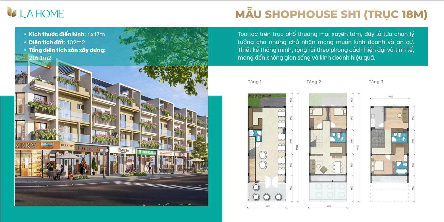 Mặt bằng La Home 