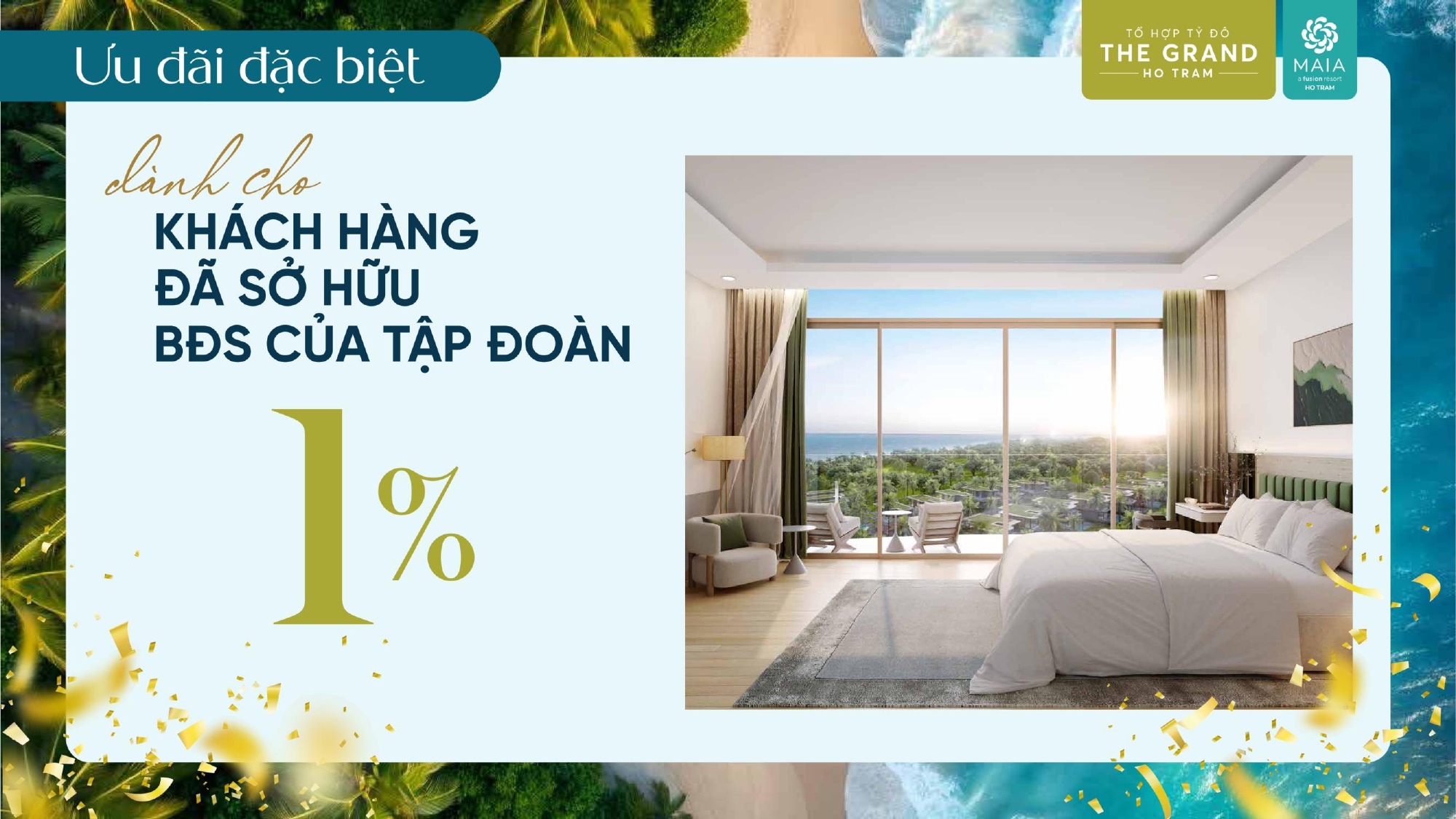Phương thức thanh toán - Chiết khấu ưu đãi Maia Hồ Tràm Condotel